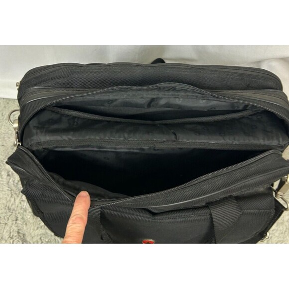 WENGER SwissGear 16" Laptop Briefcase w Removable Sleeve- Shoulder Messenger Bag - Picture 10 of 13